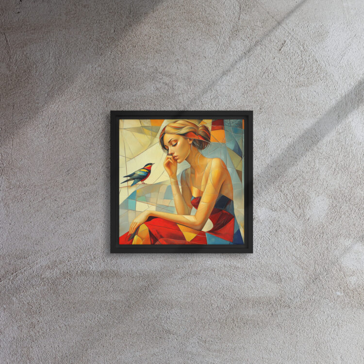 Mosaic Muse With Songbird - Image 2