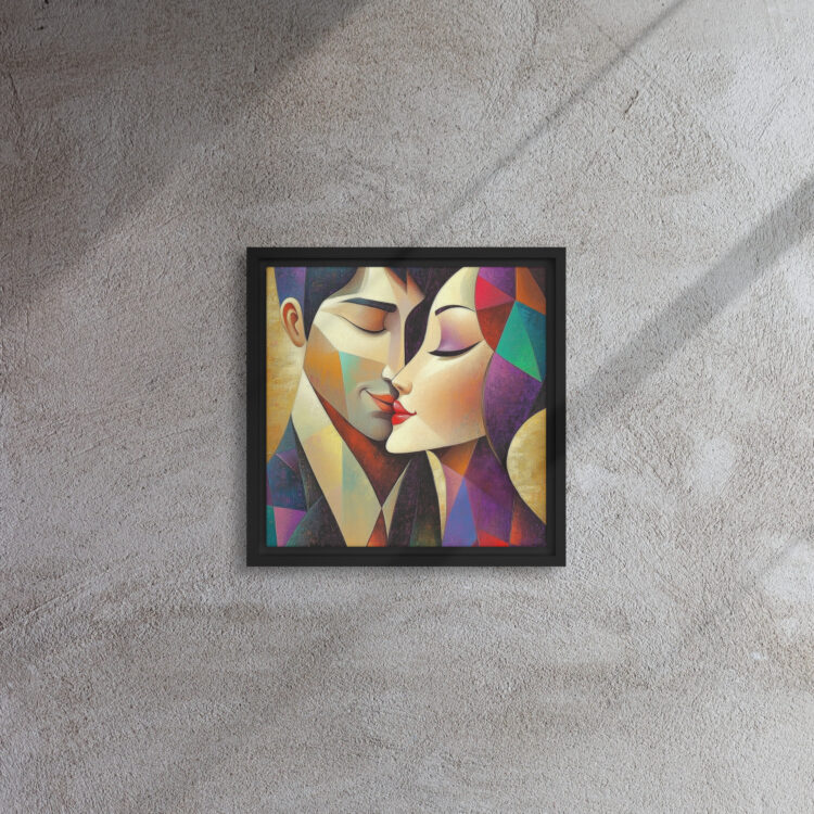 Cubist Lovers Embrace - Image 2