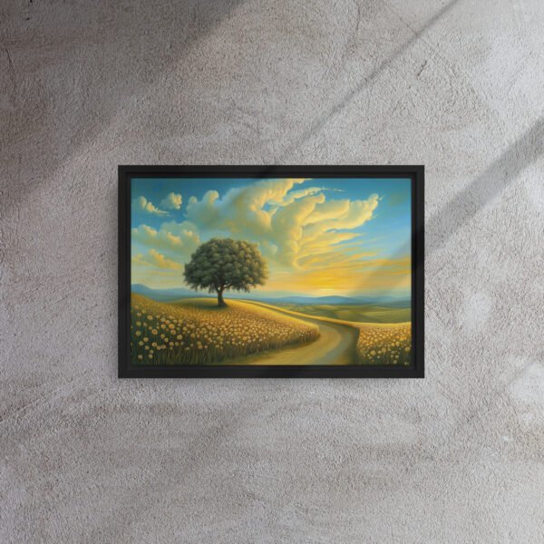 Golden Meadow Sunset Path - Image 2