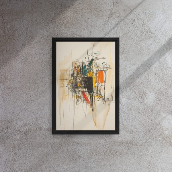 Urban Pulse Abstract Cityscape - Image 2