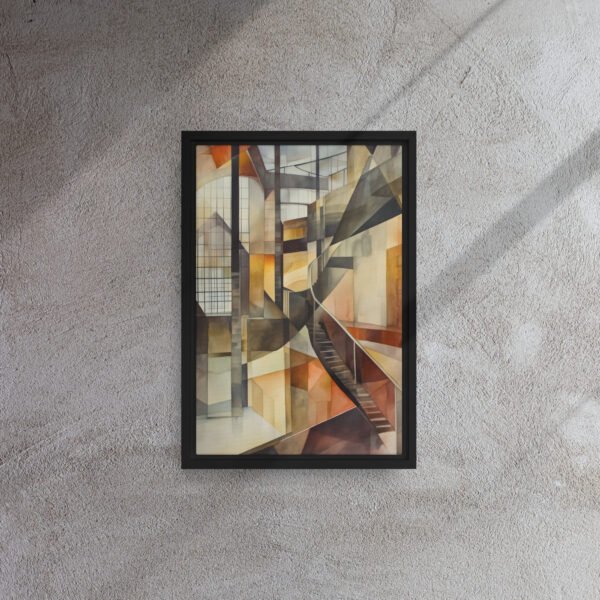 Cubist Atrium Illusion Canvas - Image 2