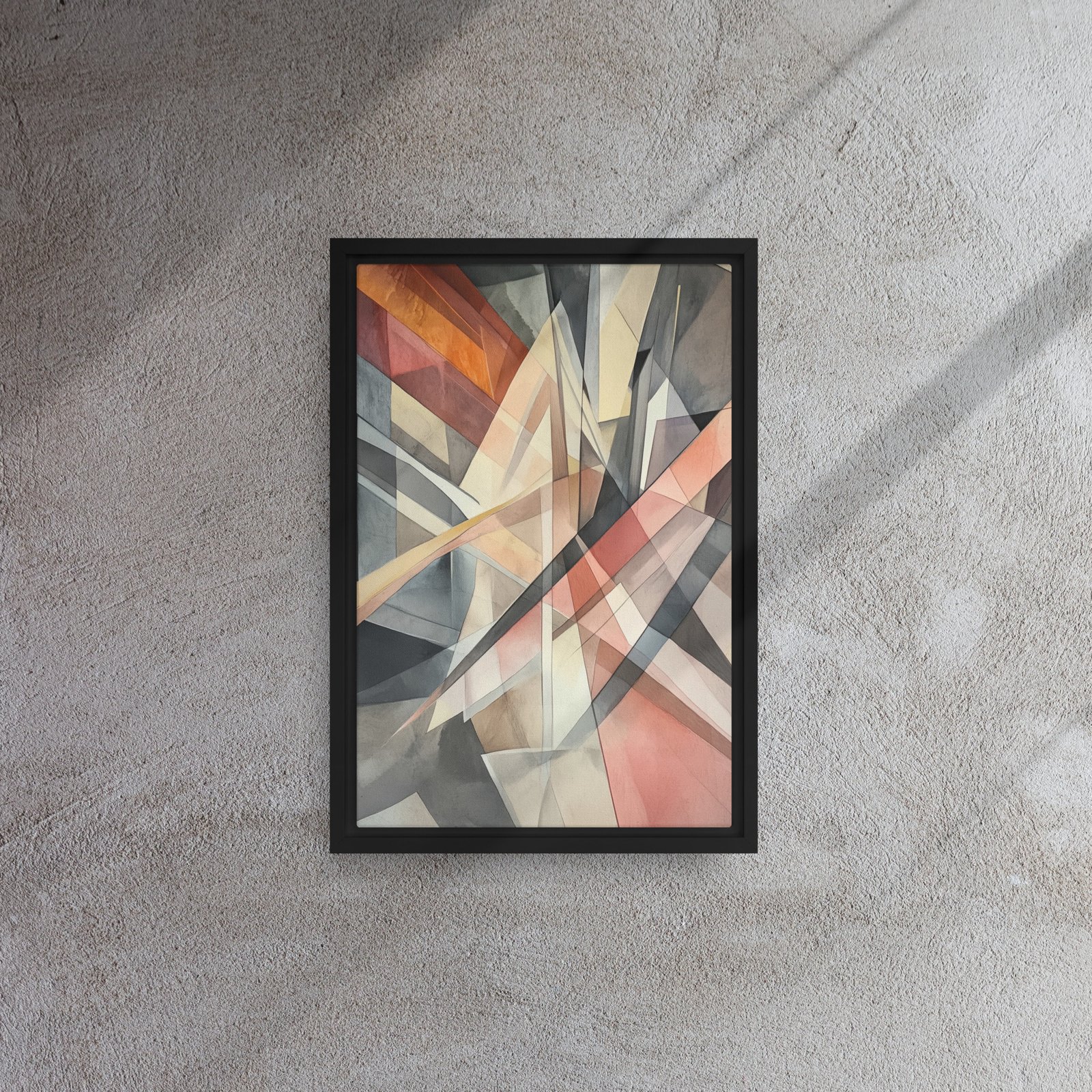 Prismatic Intersection Abstract Art - Image 2