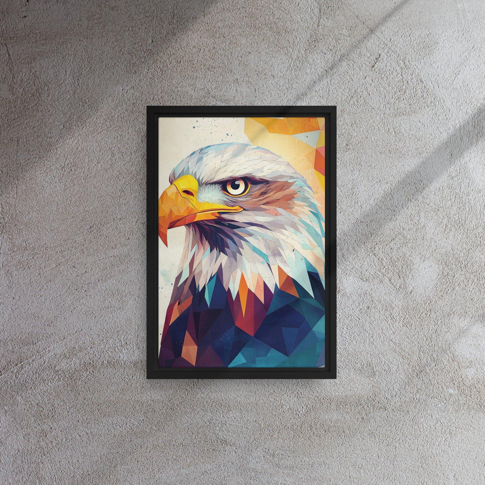 Polygonal Majesty Eagle Art - Image 2