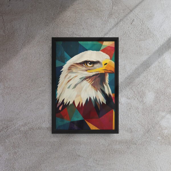 Geometric Bald Eagle Majesty Art - Image 2