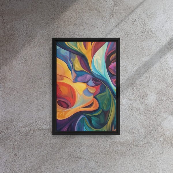 Celestial Flow Abstract Canvas - Image 2