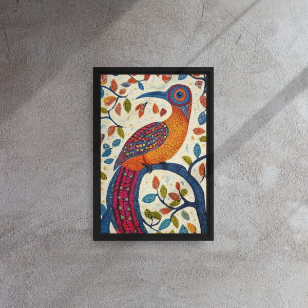 Jeweled Songbird Mosaic Art - Image 2