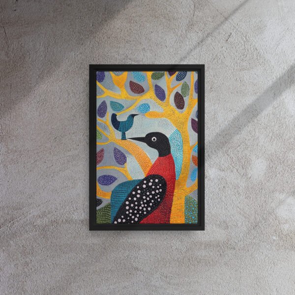 Dotted Birds Vibrant Tree - Image 2