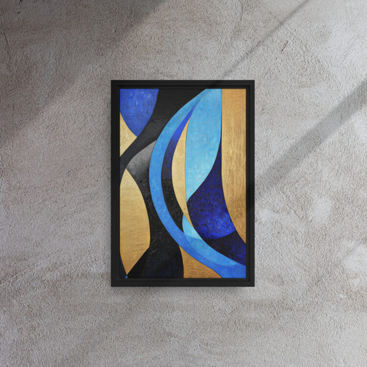 Midnight Currents Gold Flow - Image 2