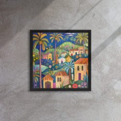 Moonlit Tropical Village Dream