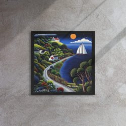 Sunlit Sail by the Lane