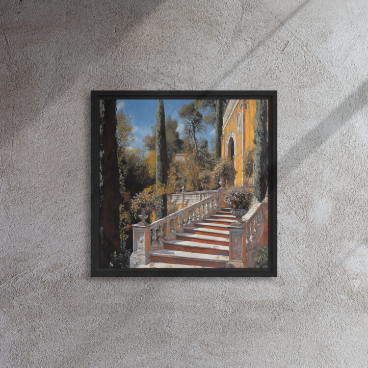 Cypress Stairway Elegance