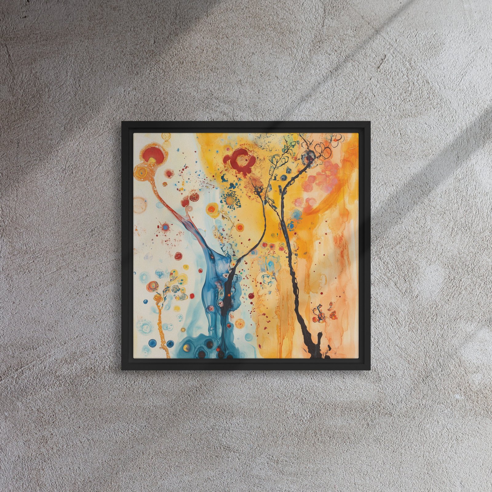 Framed canvas in black 16x16 front 689efef225475.jpg - Framed Canvas Print