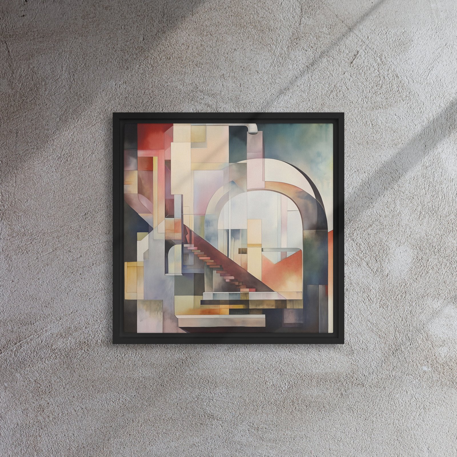 Framed canvas in black 16x16 front 689f04401be30.jpg - Framed Canvas Print