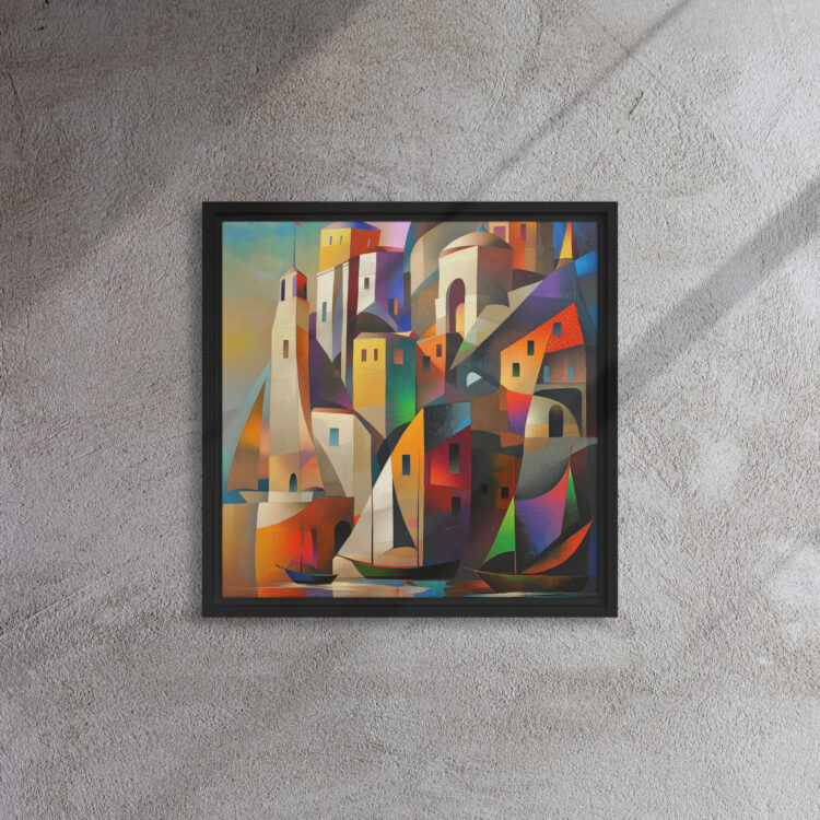 Cubist Harbor Glow