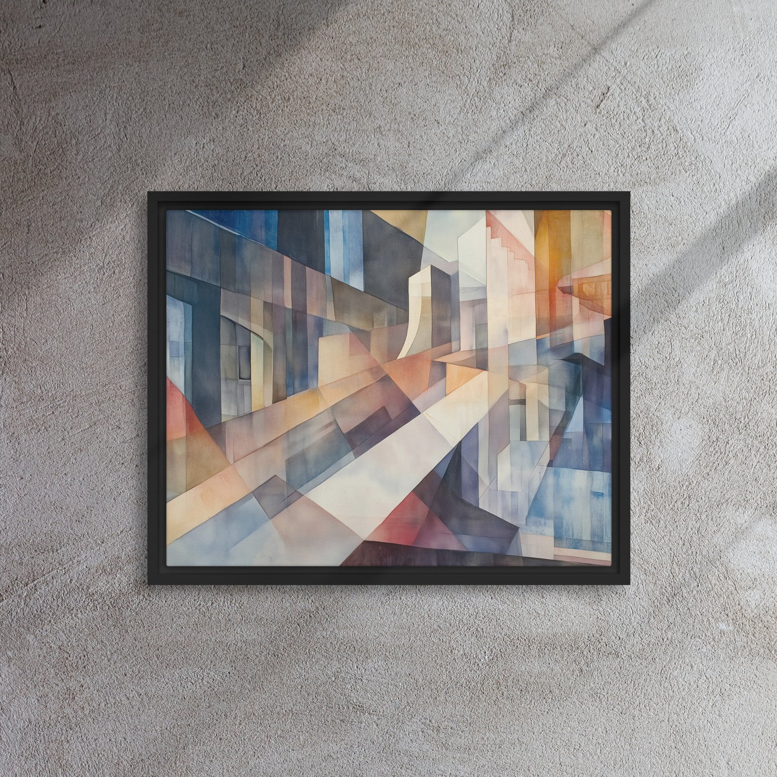 Prismatic Urban Geometry Art - Image 3