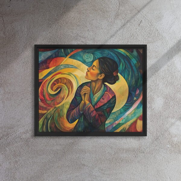 Whirling Thoughts Canvas - Image 3