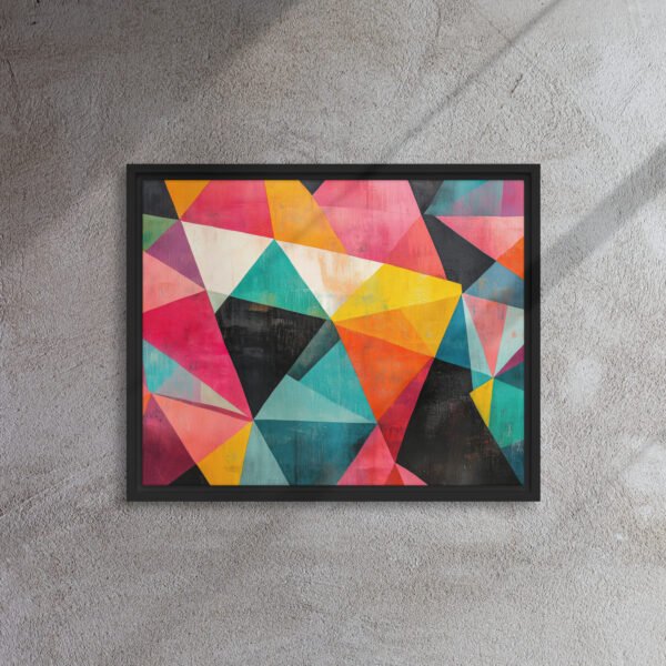 Prismatic Geometry Abstract Art - Image 3