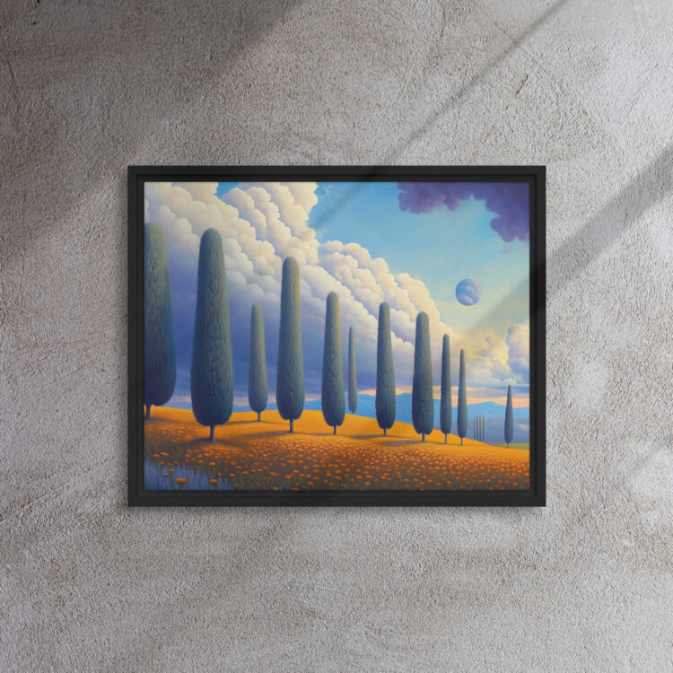 Dreamscape Cypress Meadow Art - Image 3