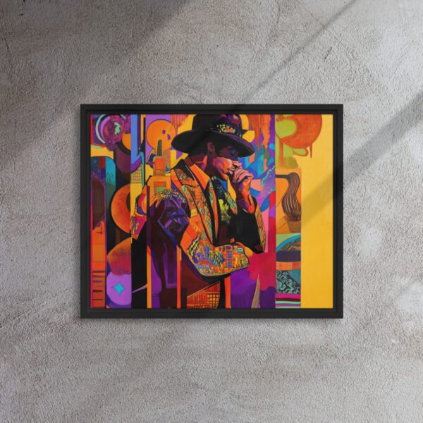 Urban Jazz Mosaic Portrait - Image 3