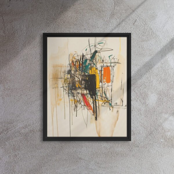 Urban Pulse Abstract Cityscape - Image 3