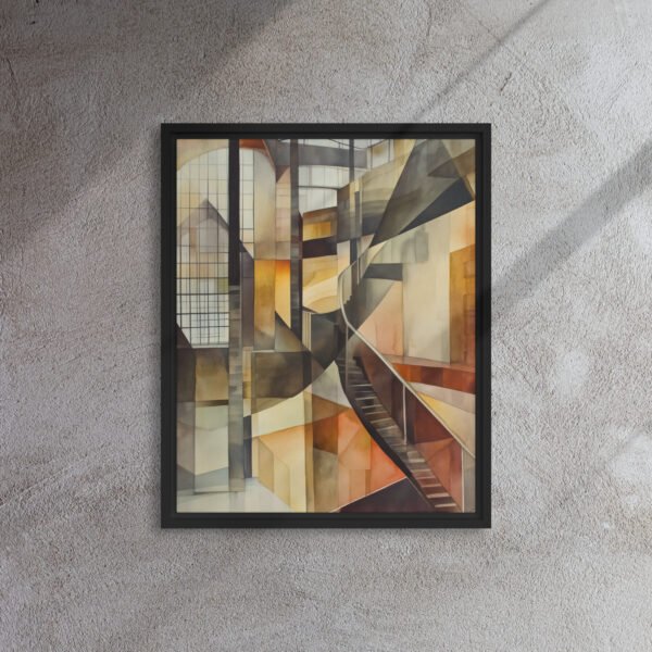 Cubist Atrium Illusion Canvas - Image 3