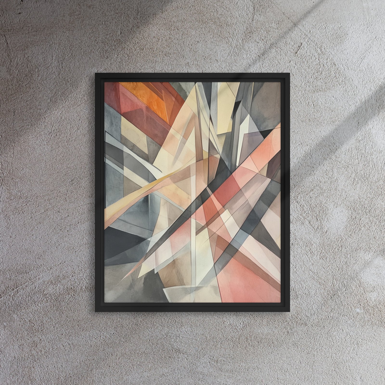 Prismatic Intersection Abstract Art - Image 3