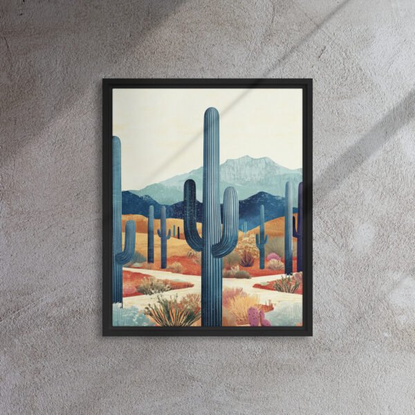 Majestic Saguaro Desert Landscape - Image 3