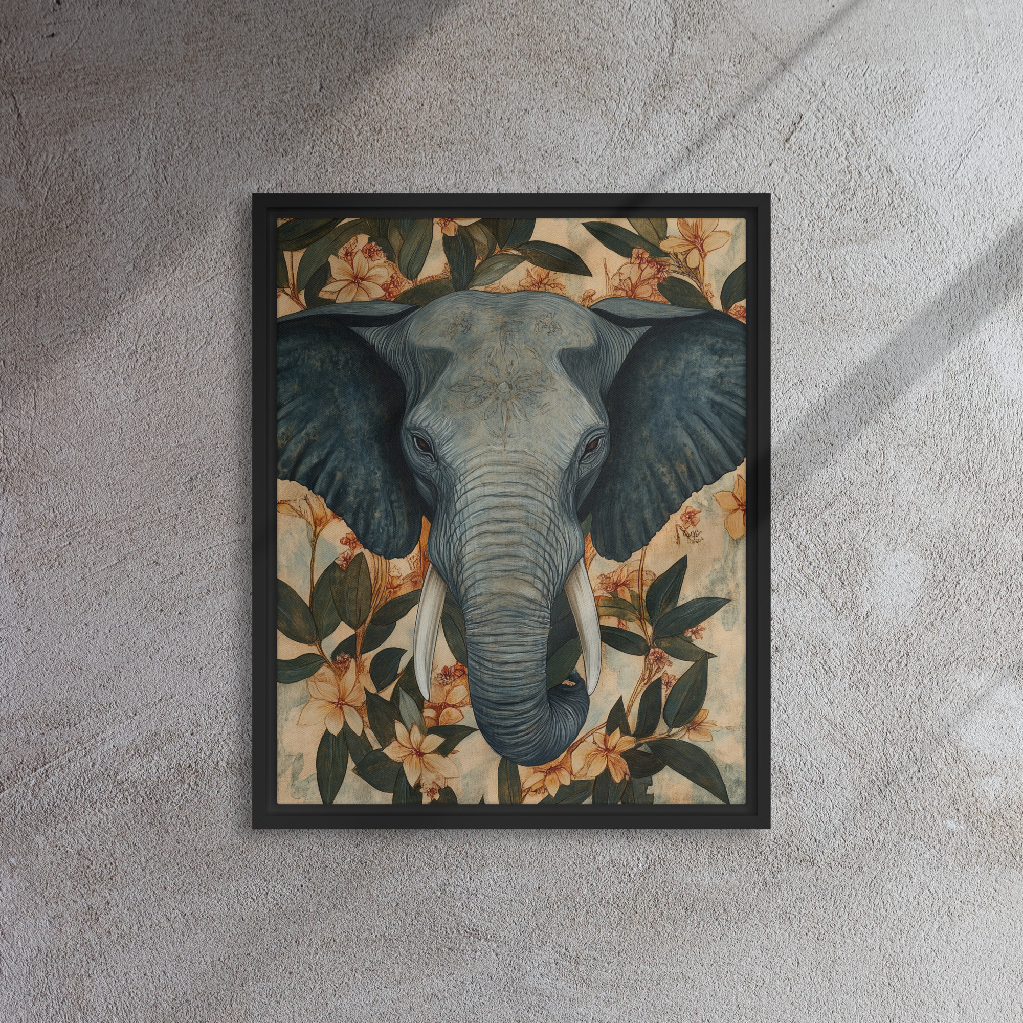 Floral Elephant Majesty - Image 3