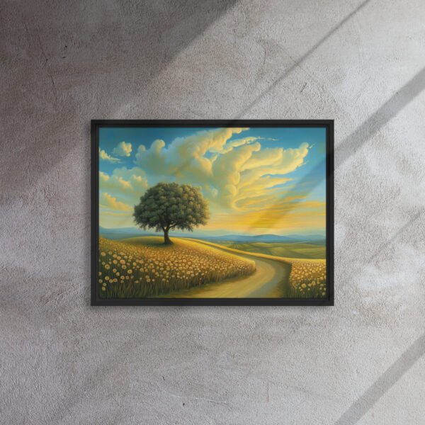 Golden Meadow Sunset Path - Image 4