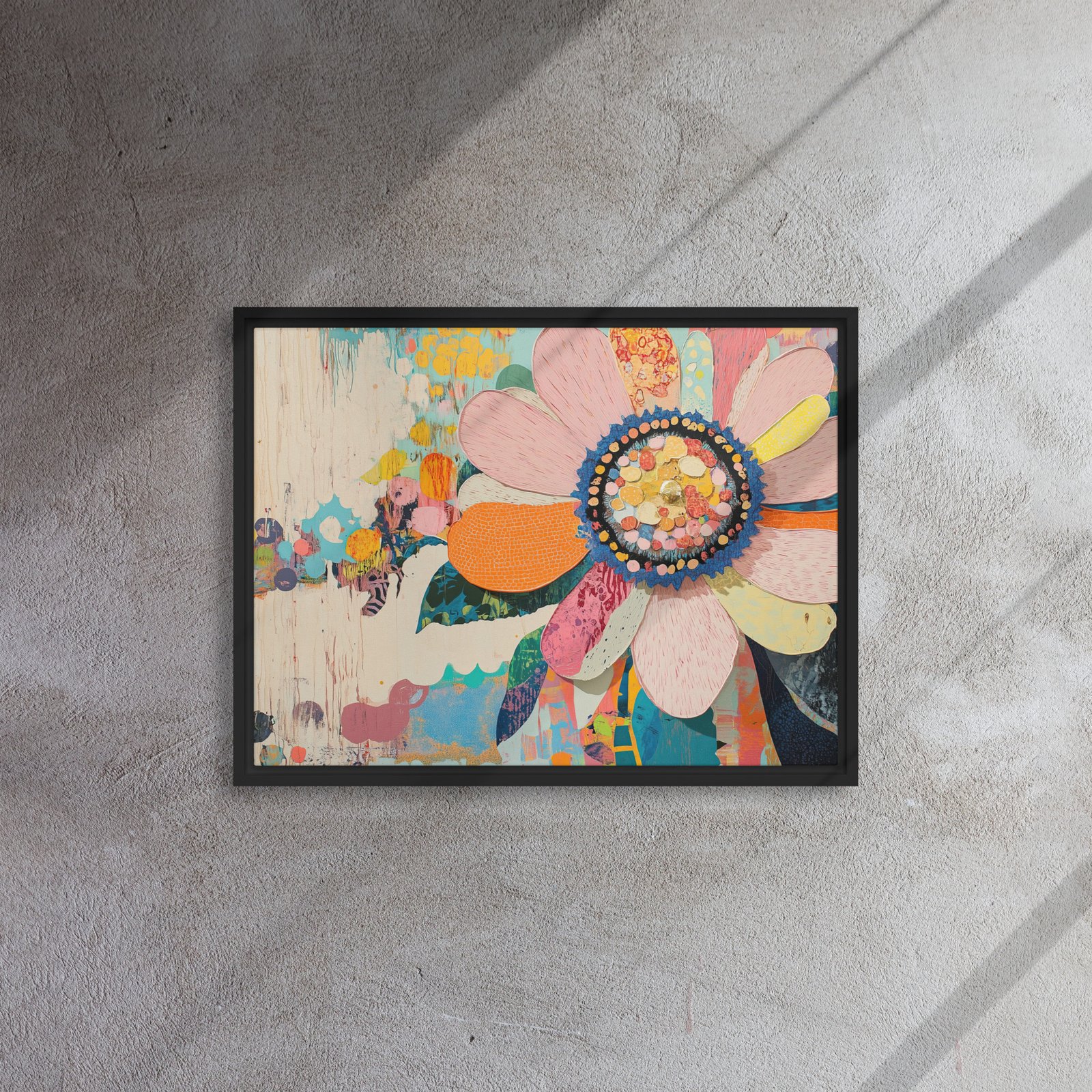 Kaleidoscope Blossom Abstract Art - Image 4