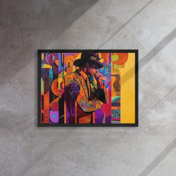 Urban Jazz Mosaic Portrait - Image 4
