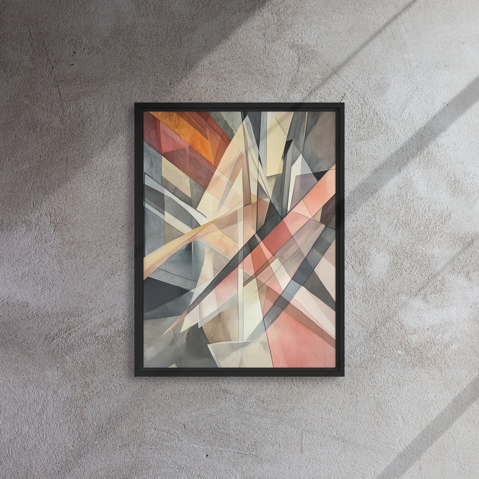 Prismatic Intersection Abstract Art - Image 4