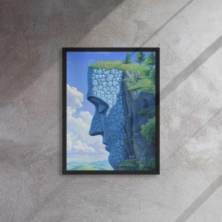 Stone Dreamer Cliff Canvas - Image 4