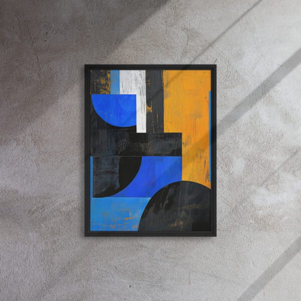 Blue Ember Geometric Fusion - Image 4