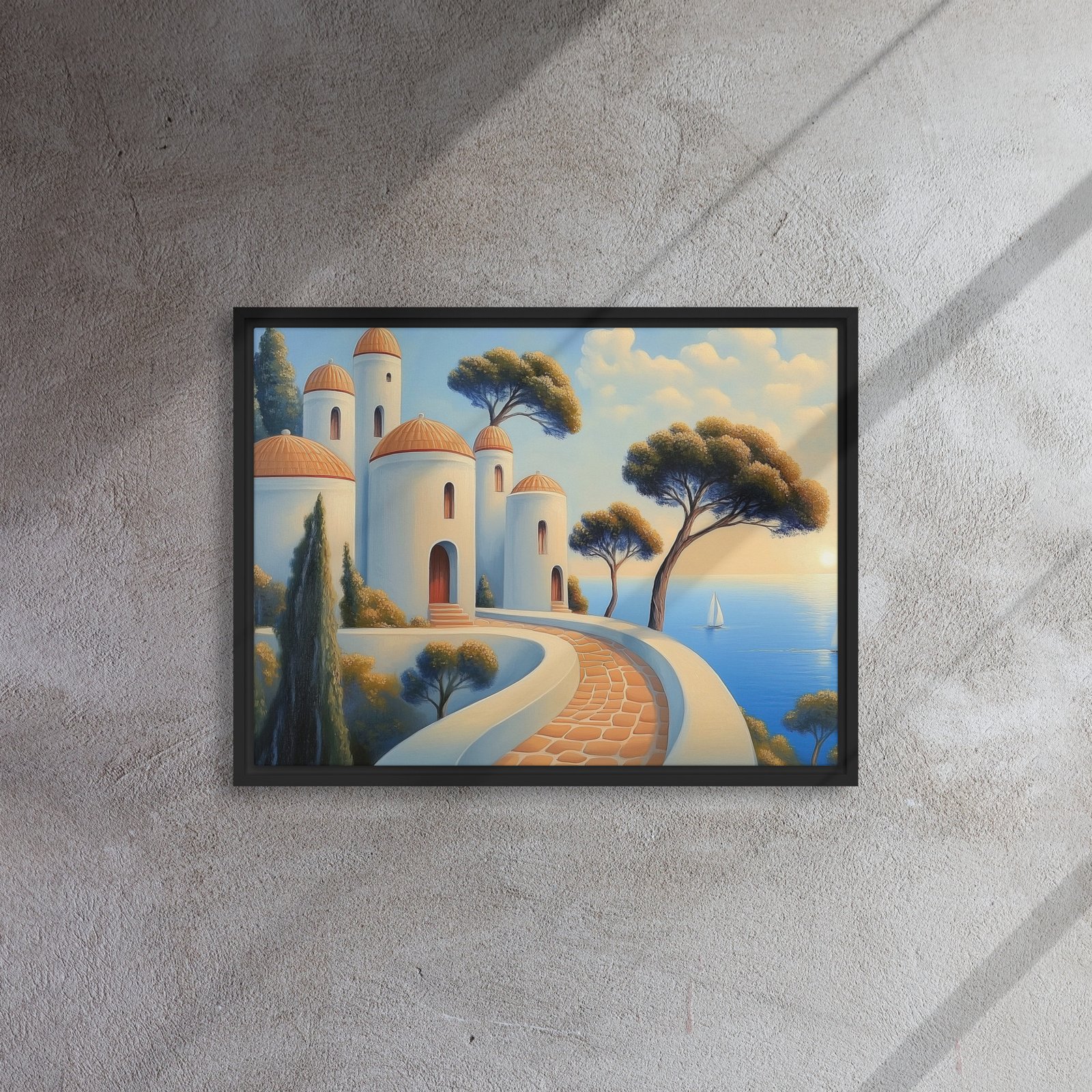 Mediterranean Seaside Sunset - Image 4