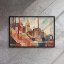 Industrial Geometry Abstract Art