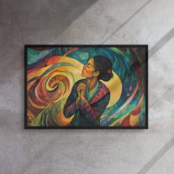 Whirling Thoughts Canvas