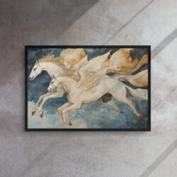 Celestial Pegasus Flight Art