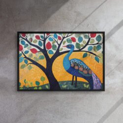 Peacock Mosaic Fantasy Art