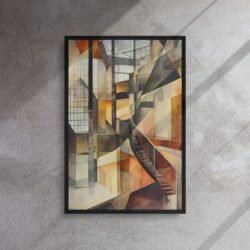 Cubist Atrium Illusion Canvas