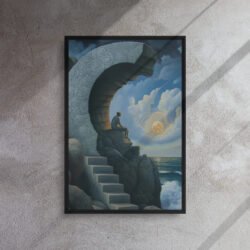 Moonlit Stairway Dream Art