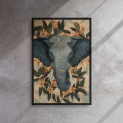 Floral Elephant Majesty