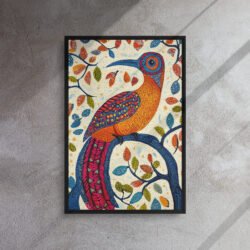 Jeweled Songbird Mosaic Art