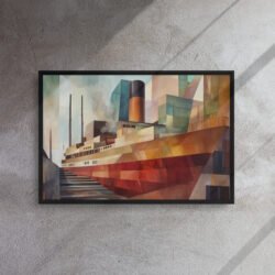 Cubist Dockyard Liner