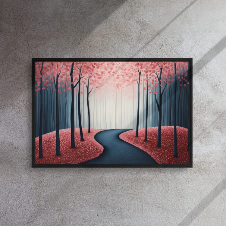Crimson Blossom Pathway