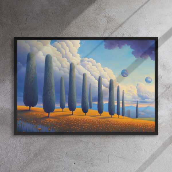 Dreamscape Cypress Meadow Art - Image 5