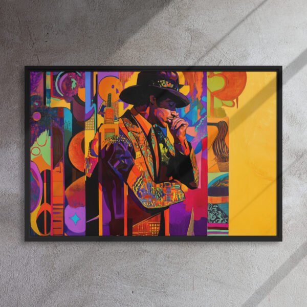 Urban Jazz Mosaic Portrait - Image 5