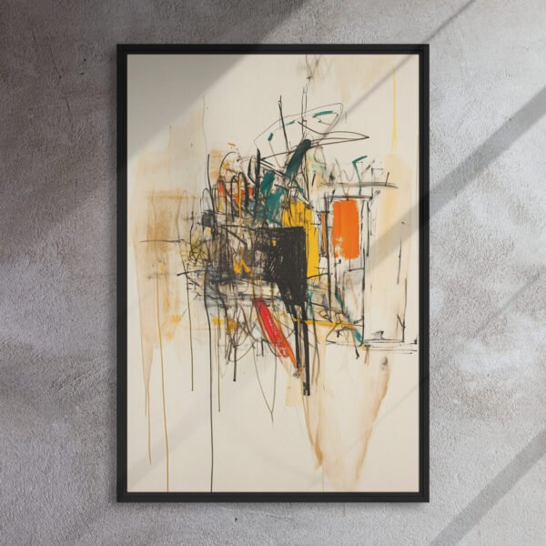Urban Pulse Abstract Cityscape - Image 5