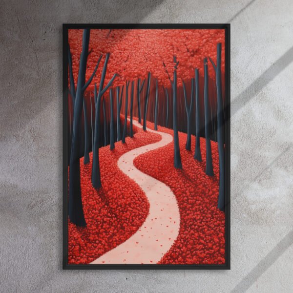 Crimson Dream Forest Path - Image 5