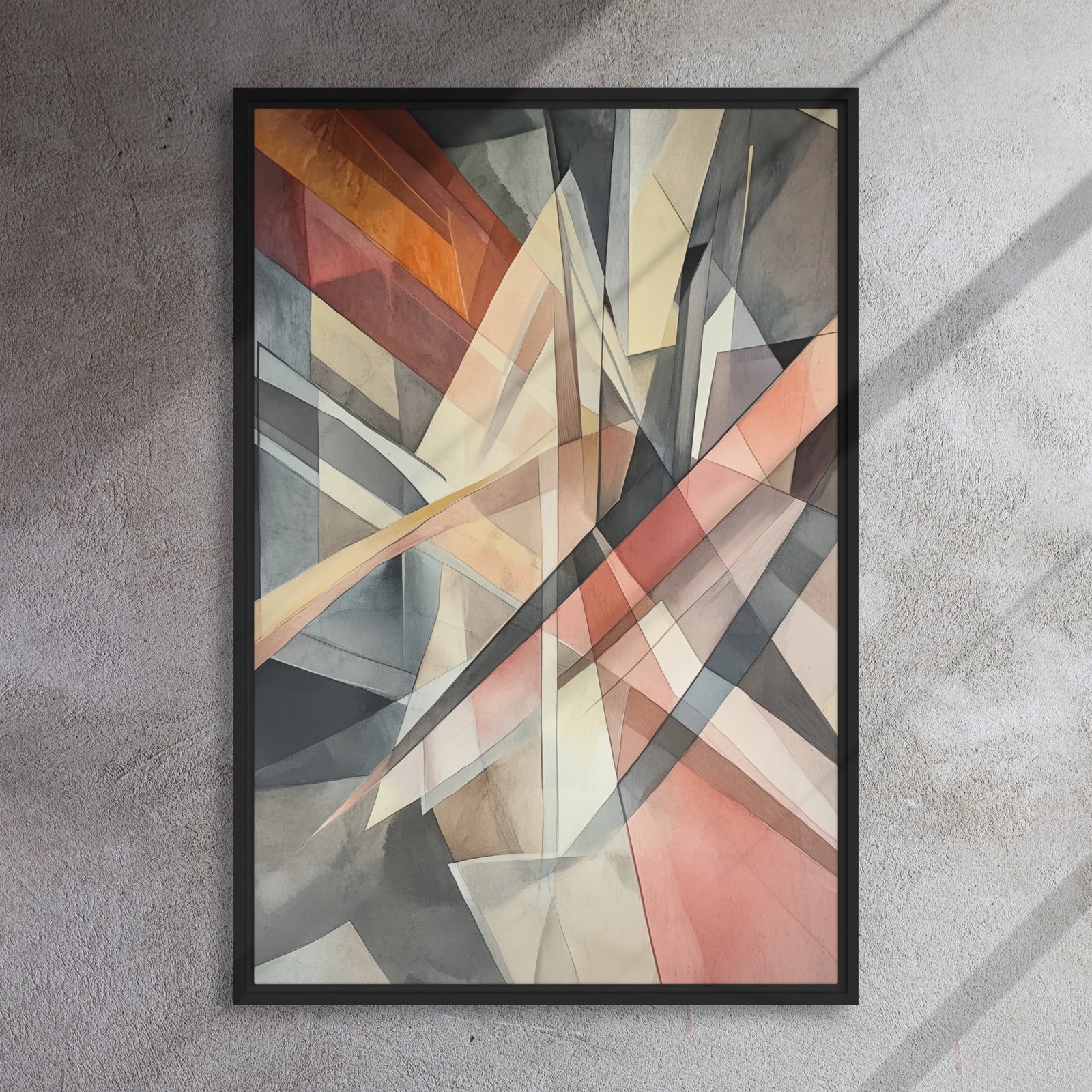 Prismatic Intersection Abstract Art - Image 5